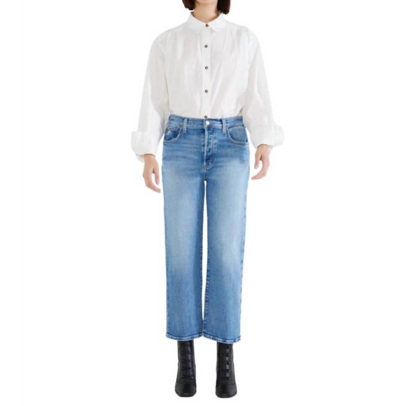 ETICA tia vintage straight jean in pacific coast - Picture 2 of 13